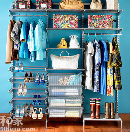 Reorganize your wardrobes to give away item that no longer fit. (Image: home.163.com)