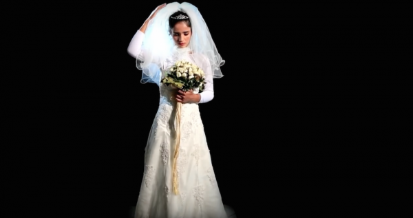 Sonita Alizadeh in her video clip for song 'Brides For Sale.' (Image: New Wave Films via YouTube/Screenshot)