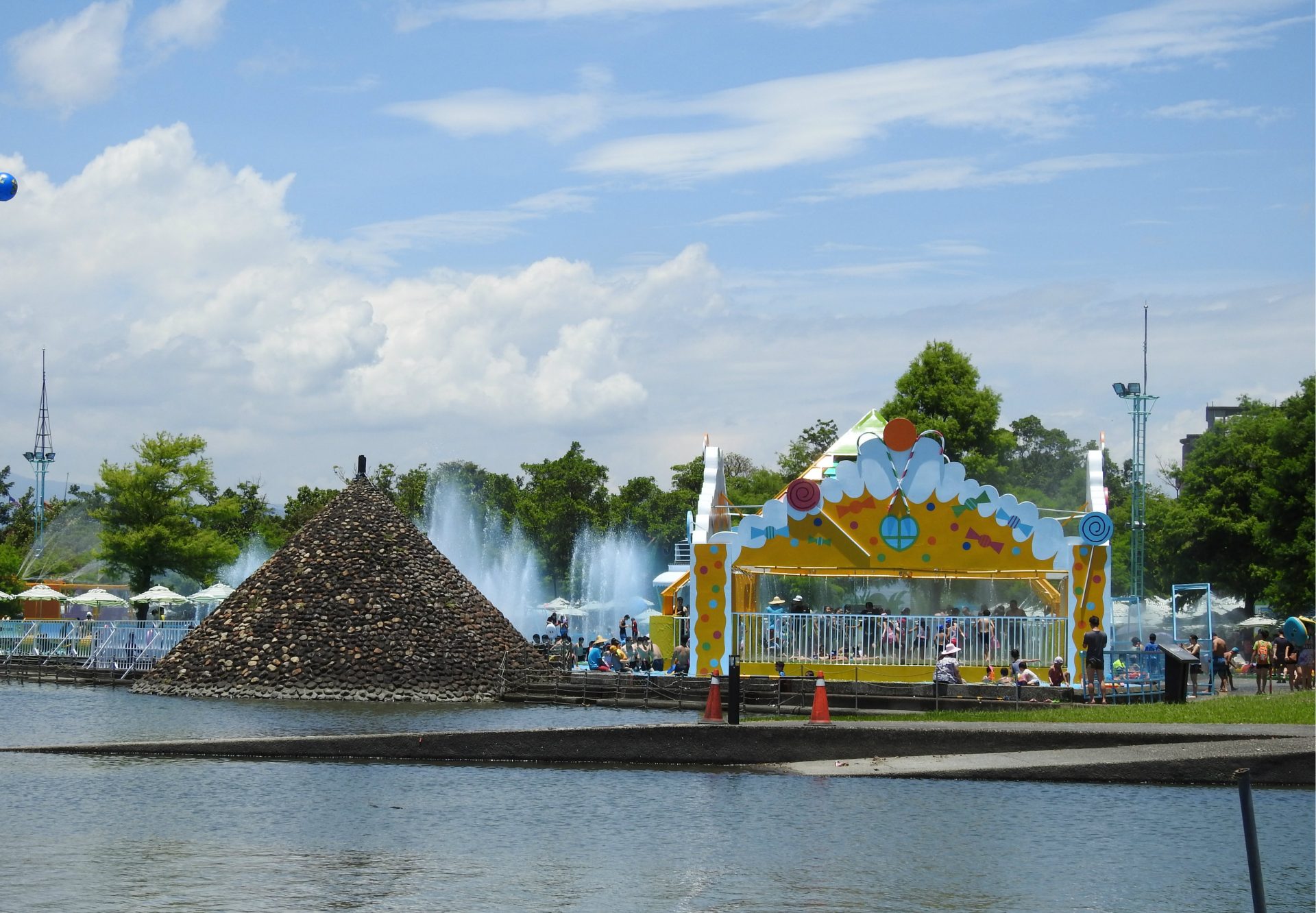 The Water Park of the Yilan International Children's Folklore and Folkgame Festival 2017 (Image: Billy Shyu/ Vision Times)