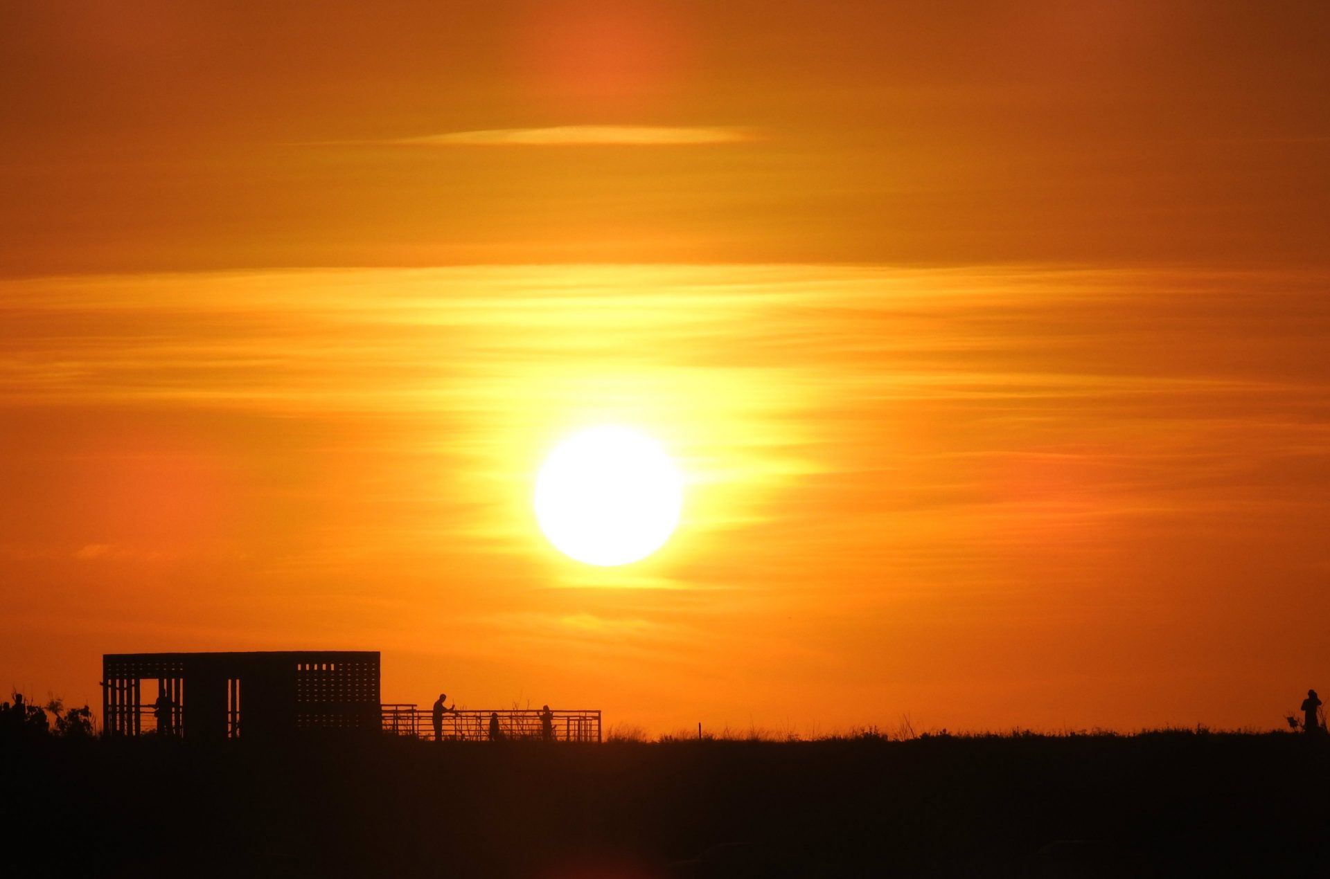 Wanggong is one of the best places to savor the gorgeous sunset at the end of the day in Taiwan. (Image: Billy Shyu/ Vision Times)