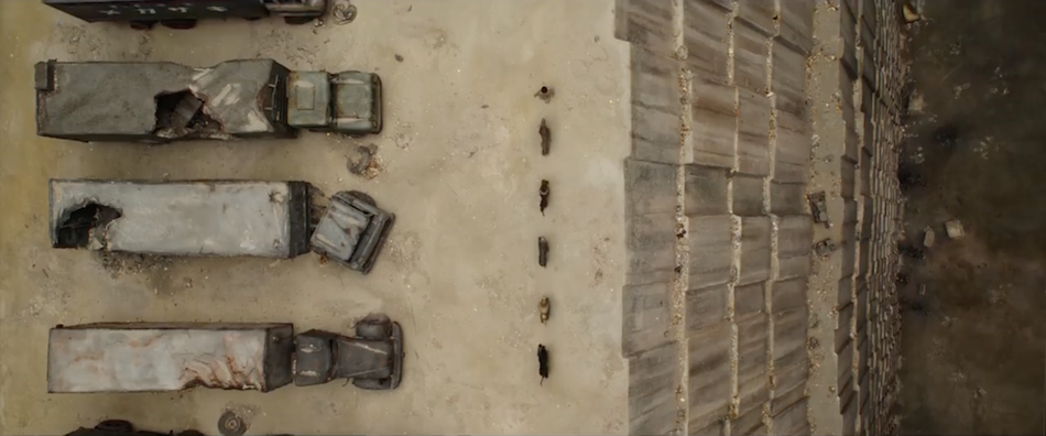 The other dogs on the island help protect Atari from Japanese authorities looking to retrieve him. (Image via FoxSearchlight YouTube/Screenshot)