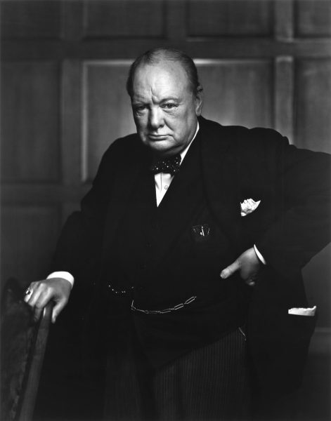 Sir Winston Churchill, December 30, 1941. (Image: via flickr BiblioArchives / Library CC BY 2.0 )