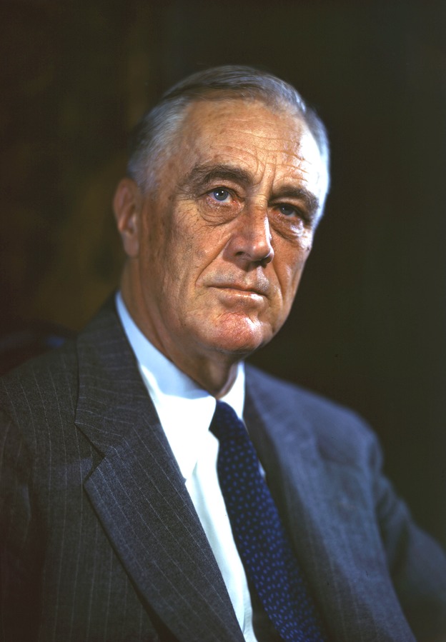 Franklin Delano Roosevelt, August 21, 1944. (Image: Franklin D. Roosevelt Presidential Library and Museum via flickr CC BY 2.0 )