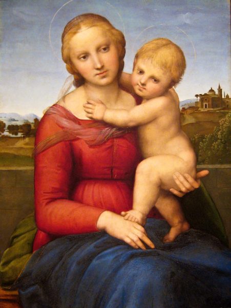Raphael, The Small Cowper Madonna (Image: Sharon Mollerus via flickr CC BY 2.0 )