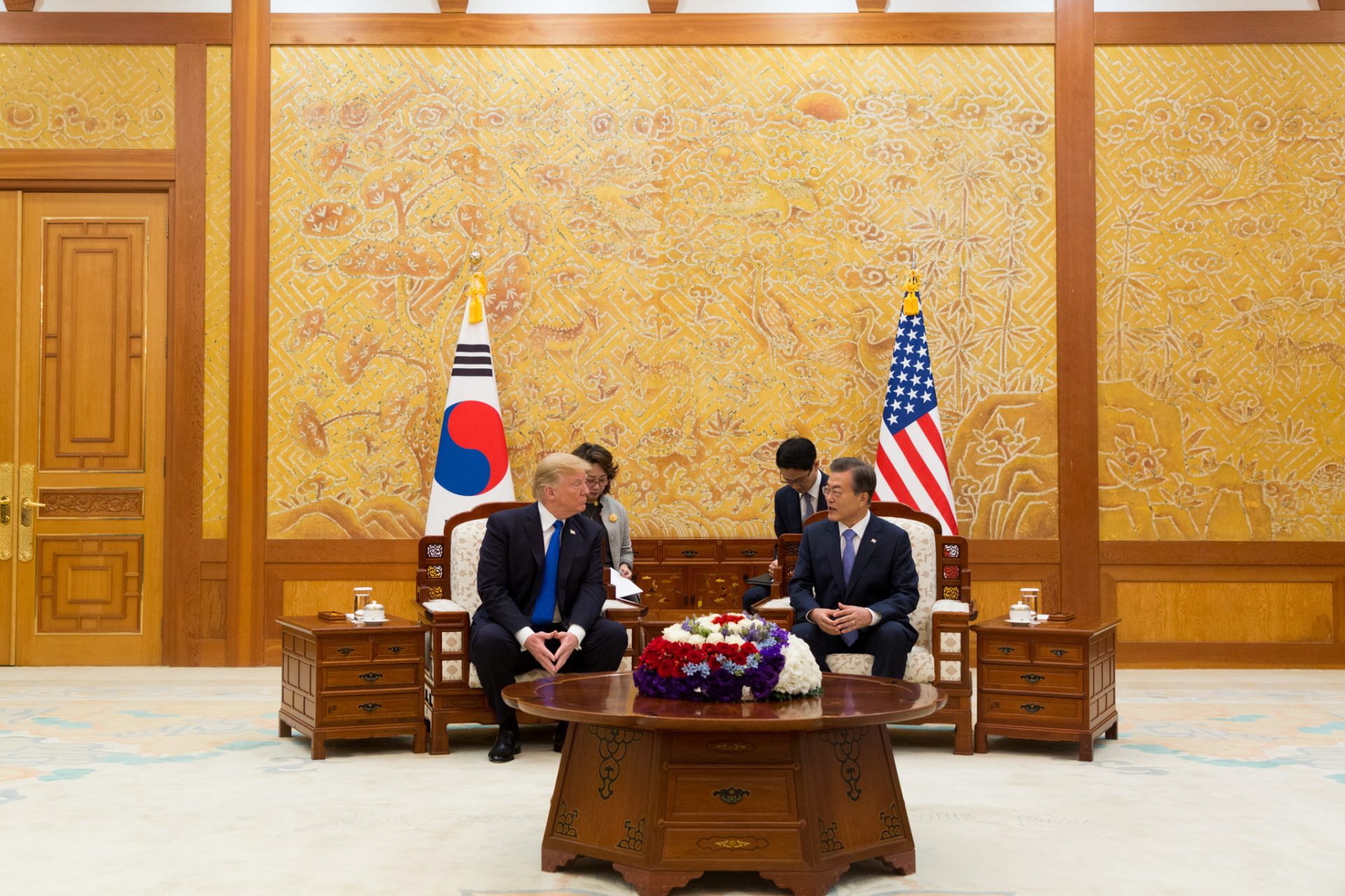 South Korea planned their state dinner so it would tailor to Trump’s tastes while exhibiting Korean features and demonstrating that the ties between South Korea and the United States are strong. (Image: pixabay / CC0 1.0)