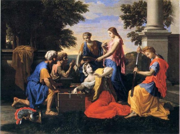 Poussin, Achilles and Daughters of Lycomede (Image: cea via flickr CC BY 2.0 )