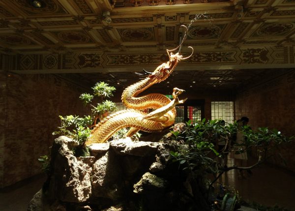 This dragon is unique because it has three claws, unlike the four or five claws of dragons that are commonly found in traditional Chinese art. (Image: Juliet Fu / Nspirement)