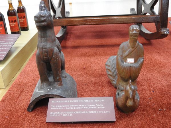 The beasts mounted to the cornices of the Grand Hotel's main structure are exhibited at the Hotel's museum. (Image: Billy Shyu/ Nspirement)