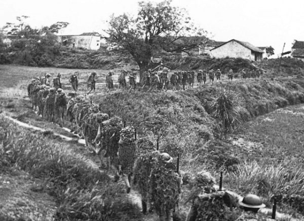ROC soldiers marching to the front lines in 1939. (Image: via wikipedia / CC0 1.0)