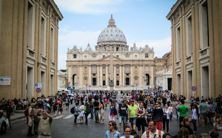 St. Peter's Basilica in Vatican City.