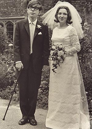 Stephen Hawking and his first wife Jane in 1965. Hawkins, in 1975, became the youngest person to be elected to the Royal Society of London. (Image Credit: billy bob bain;Public Domain )