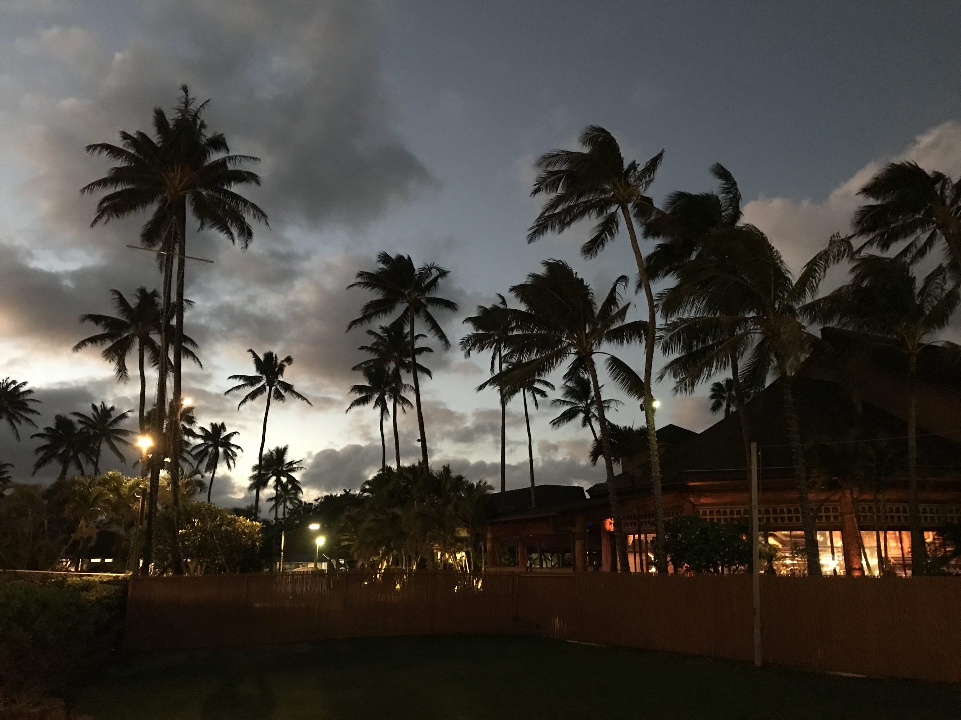 Sunset at the Polynesian Cultural Center. (Photo: Courtesy Laura Cozzolino)
