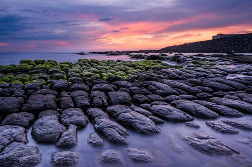 The amazing rock formations in Peace Island. (Image: Courtesy of Keelung City Government)