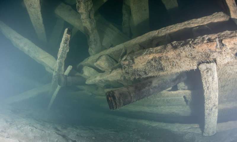 The well-preserved wreck was discovered in 2011. (Photo: Kirill Egorov / Ocean Discovery / Mars Project)