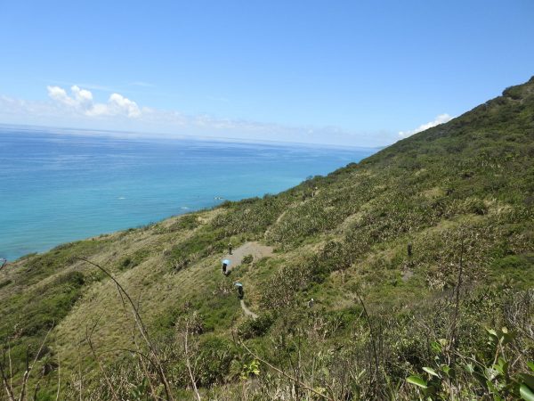 It's strenuous to hike along Alangyi Ancient Trail. (Image: Billy Shyu / Vision Times)