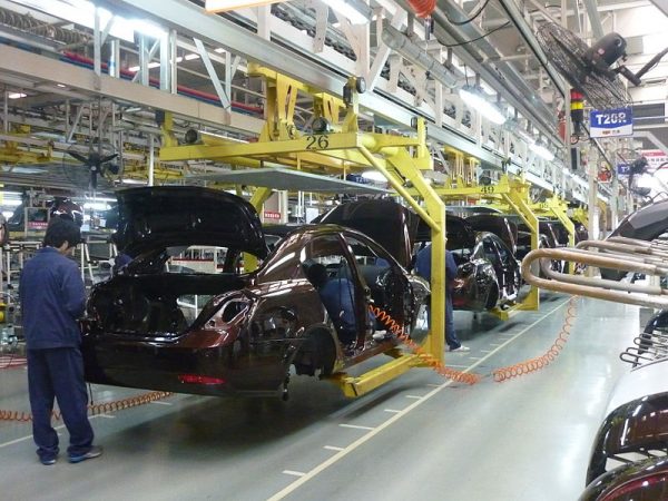 Almost all the parts required to manufacture a car are sourced directly from inside Thailand itself. (Image: Siyuwj via wikimedia CC BY-SA 3.0)