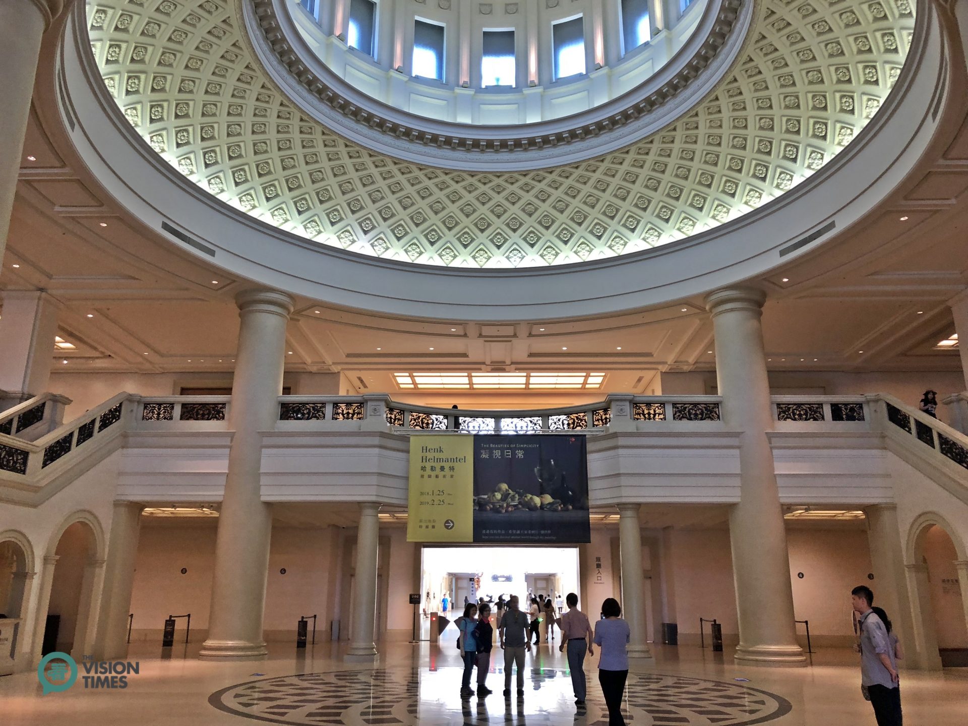 Chimei Museum has a magnificent entrance lounge. (Image: Billy Shyu / Vision Times)