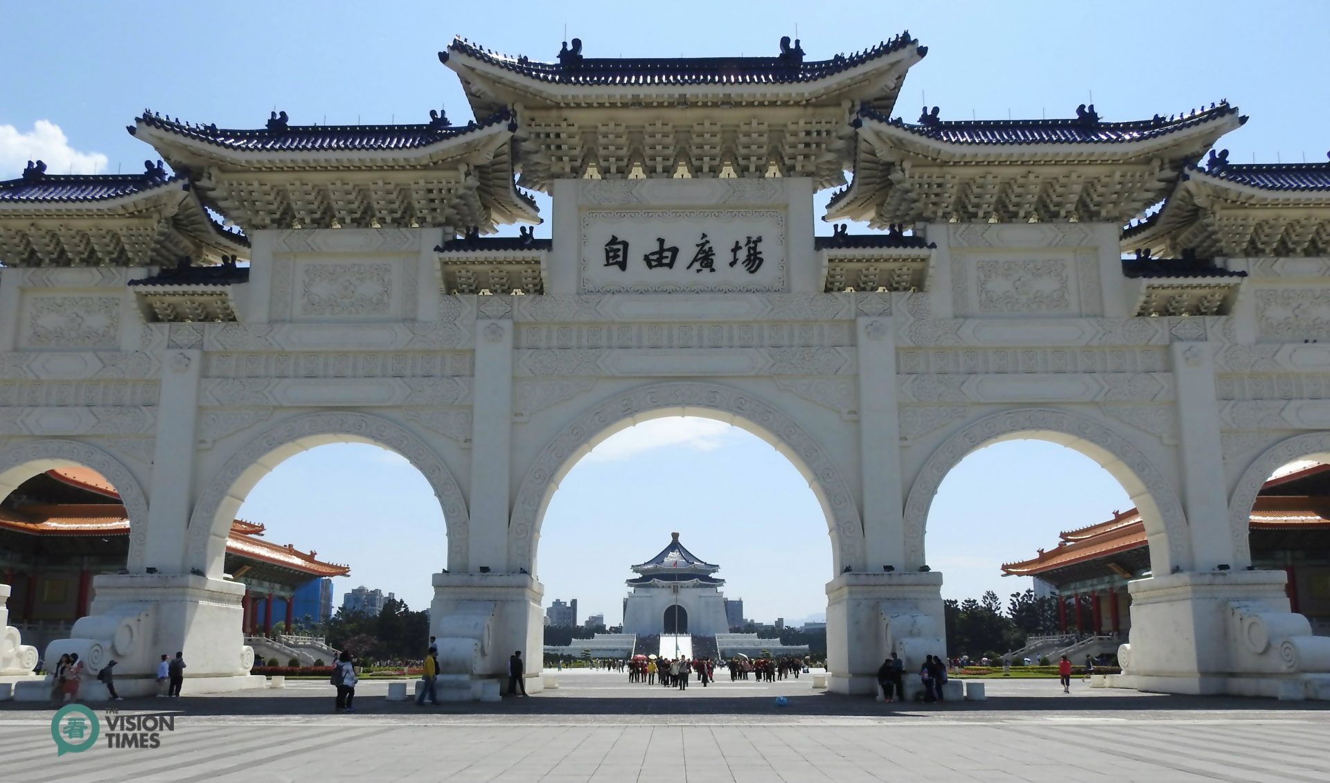 The magnificent Chiang Kai-shek Memorial in Taipei City, Taiwan. (Image: Billy Shyu / Vision Times)