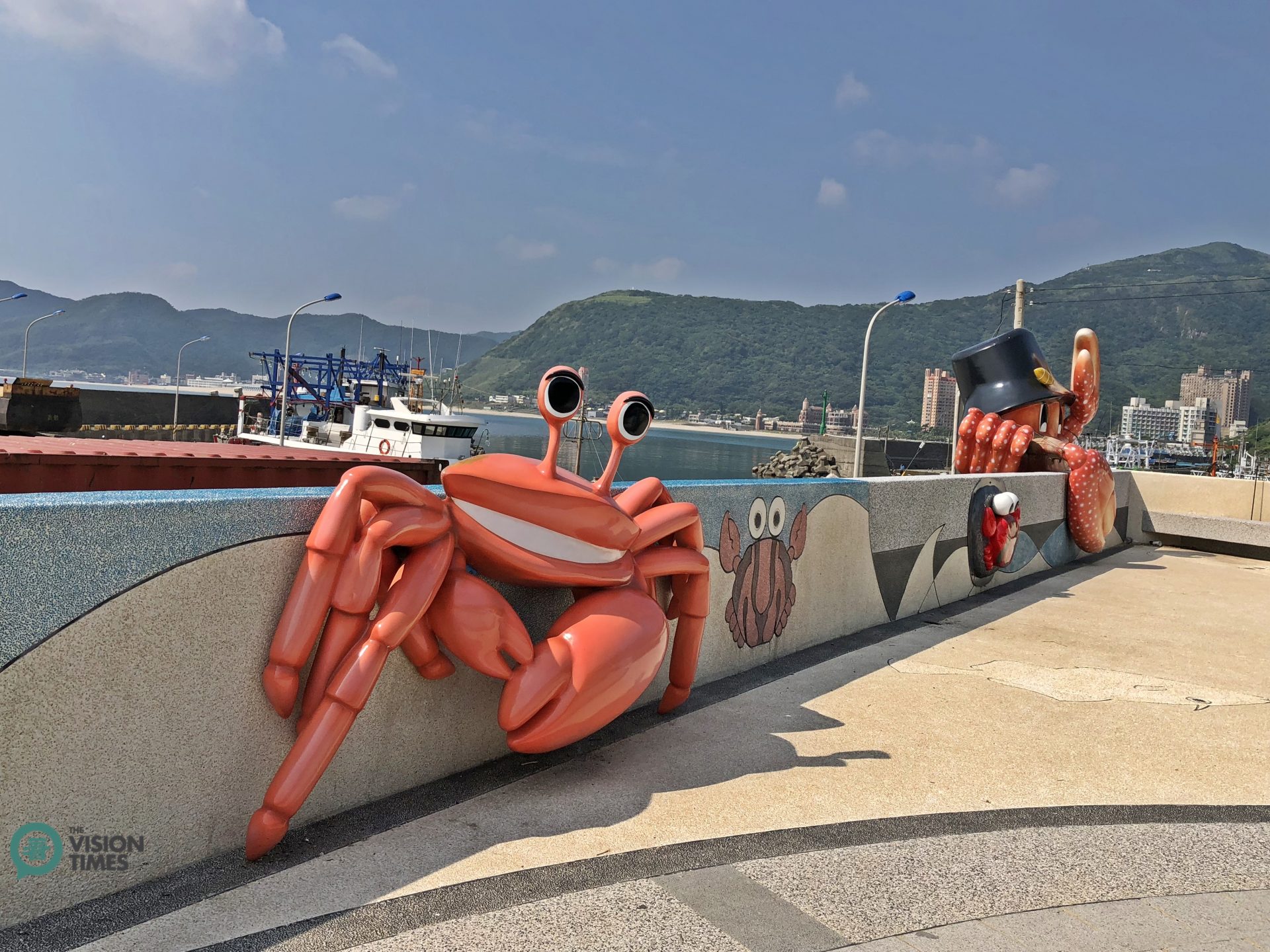The Crab Theme Park at the Guihou Fishing Harbor. (Image: Julia Fu / Vision Times)