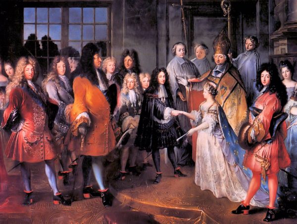 The old English rite of marriage.