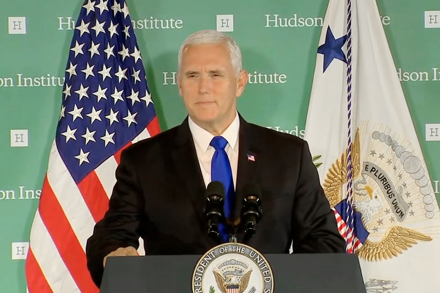The Trump administration has favored a hard line on Beijing’s disregard for proper business practices, failure to honor its commitments, and dismal human rights record. (Image: YouTube/Screenshot)