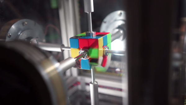 0.38 Second Rubik's Cube Solve 0-1 screenshot
