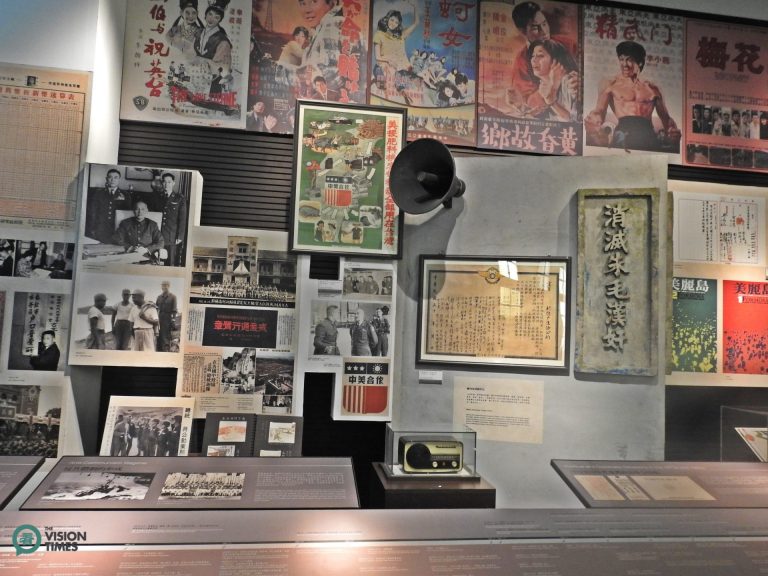 Many nostalgic photos and posters commonly seen in Taiwan in early days are on display at the museum. (Image: Billy Shyu / Nspirement)