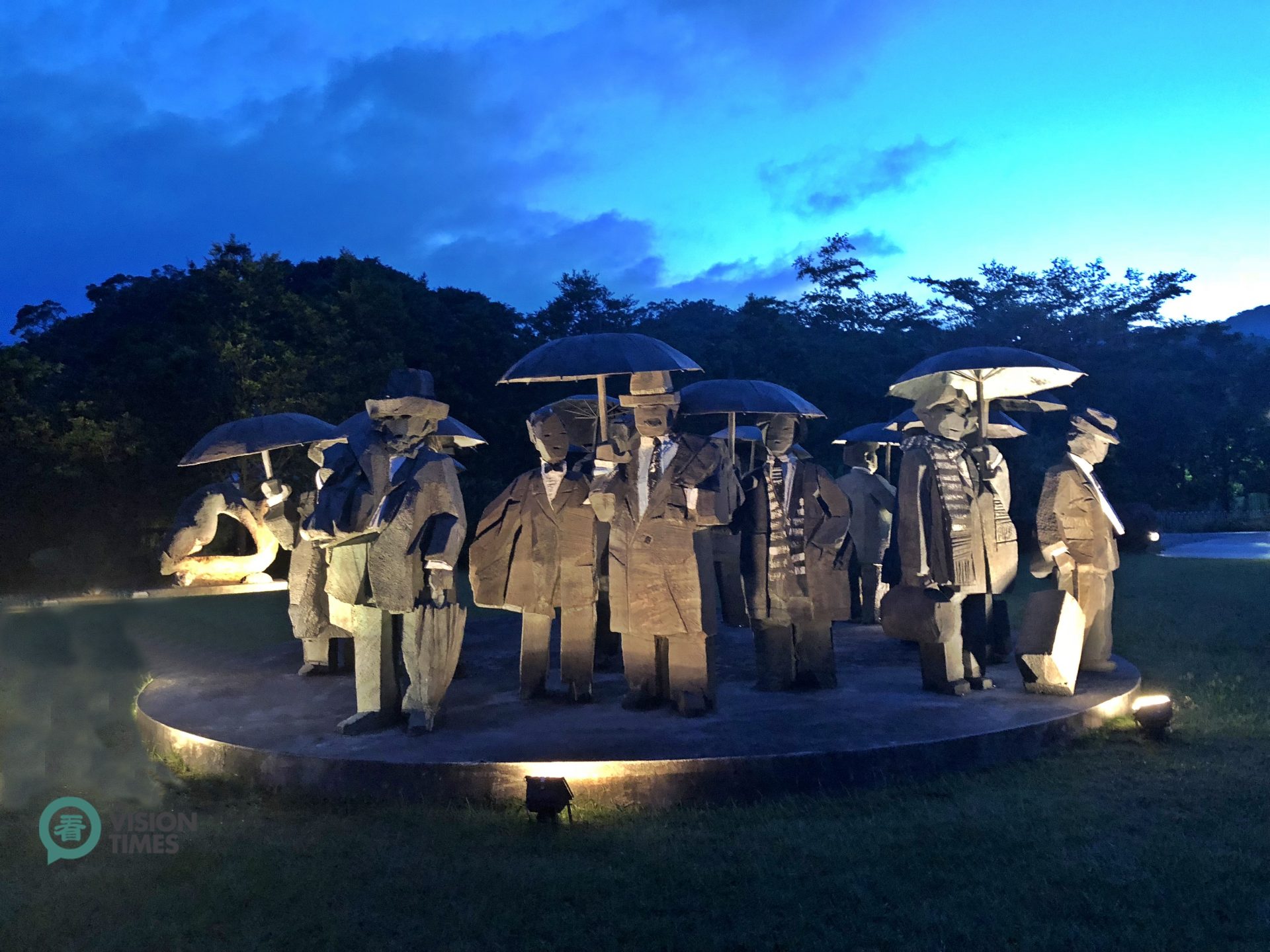 One of the sculptures form Juming's Living World Series. (Image: Billy Shyu / Vision Times)