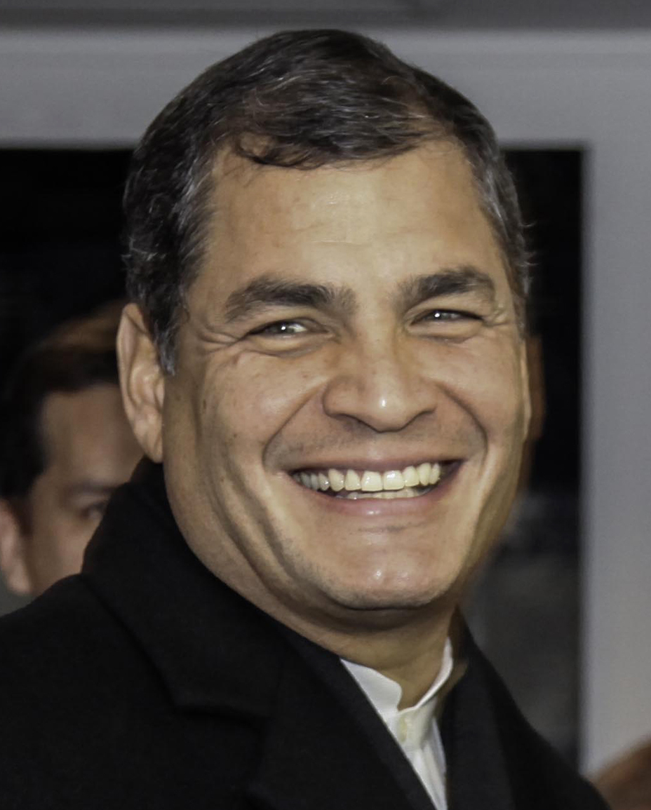 Former Ecuadorian President Rafael Correa has stated that the current President would have no qualms about giving up Assange if the United States applies enough pressure. (Image: Fernanda LeMarie via flickr CC BY-SA 2.0)