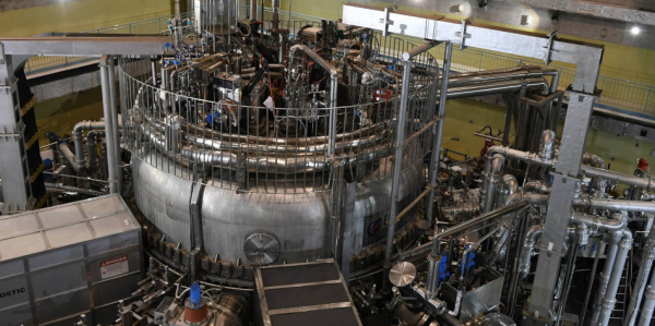 EAST was developed in 2006 with the purpose of achieving nuclear fusion similar to that of the sun using tritium and deuterium, isotopes of hydrogen. (Image: YouTube/Screenshot)