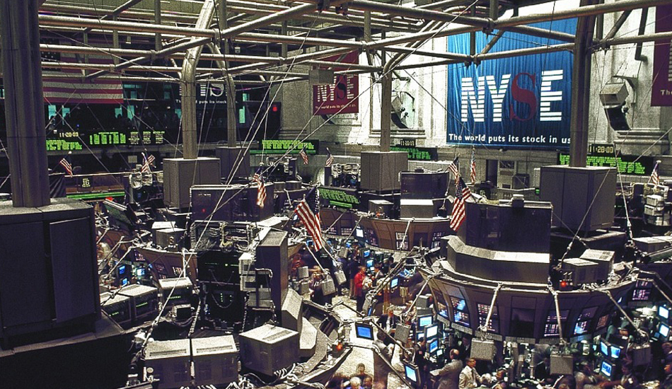 The New York Stock Exchange.