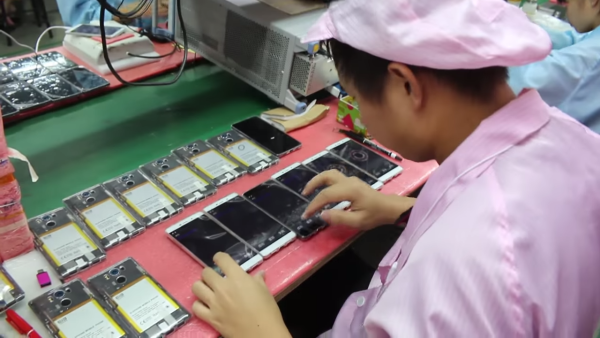 Apple’s manufacturing partners have quarantined workers, a move that has stopped manufacturing activity in their factories.(Image: Screen Shot/ Youtube)
