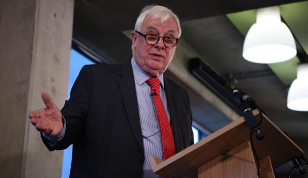 Chris Patten, the last British governor of Hong Kong. (Image: The National)