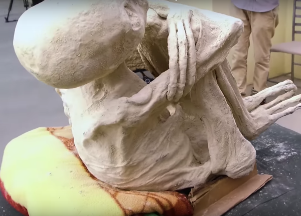 The mummies were discovered from a tomb very near to the Nazca lines in southern Peru. The tomb has been dated to have been created around 5th century BC. (Image: YouTube/Screenshot)