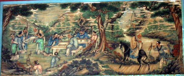 Seven Saints in the Bamboo Wood. (Unknown Artist) (Image: wikimedia / CC0 1.0)