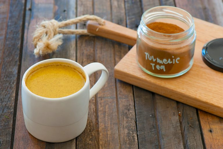 Turmeric tea.