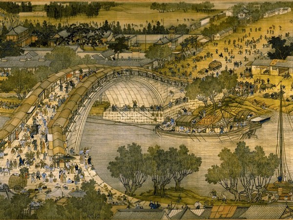 Detail of "Along the River During the Qingming Festival" (Image: Public Domain)
