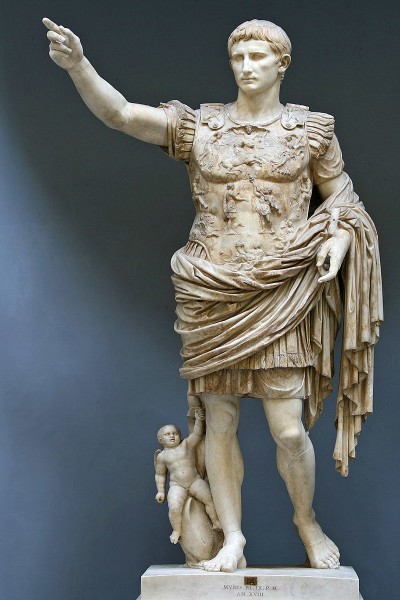 Emperor Augustus (Image: wikimedia / CC0 1.0)