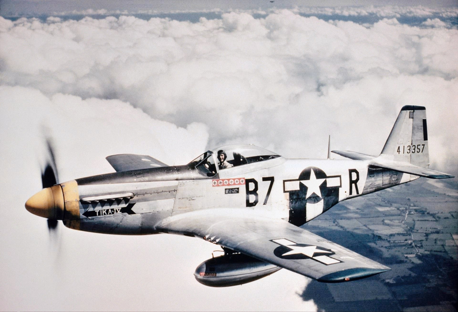 The last branch established by the U.S. military was the Air Force, which was formed from the U.S. Army Air Forces in 1947. (Image: USAAF/361st FG Association/Public Domain)