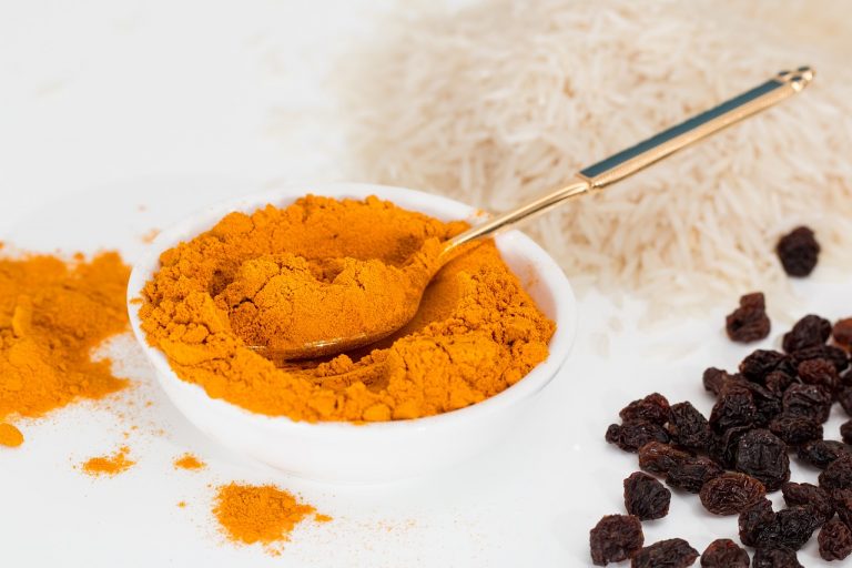 Turmeric contains curcumin, which is known to have strong antioxidant properties.