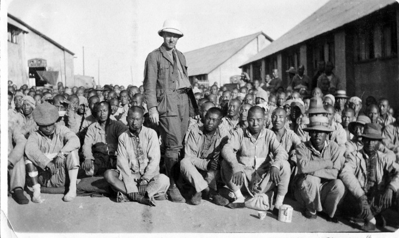 Over 100,000 Chinese laborers worked on the Western Front in support of the Entente. (Image: Weihai Archive)