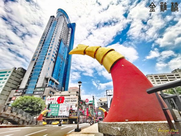 The Rooster Bridge is one of the 12 Zodiac Bridges along the Tianliao River (田寮河) in Keelung City. (Image: Courtesy of Aaron Wu/Keelung City)