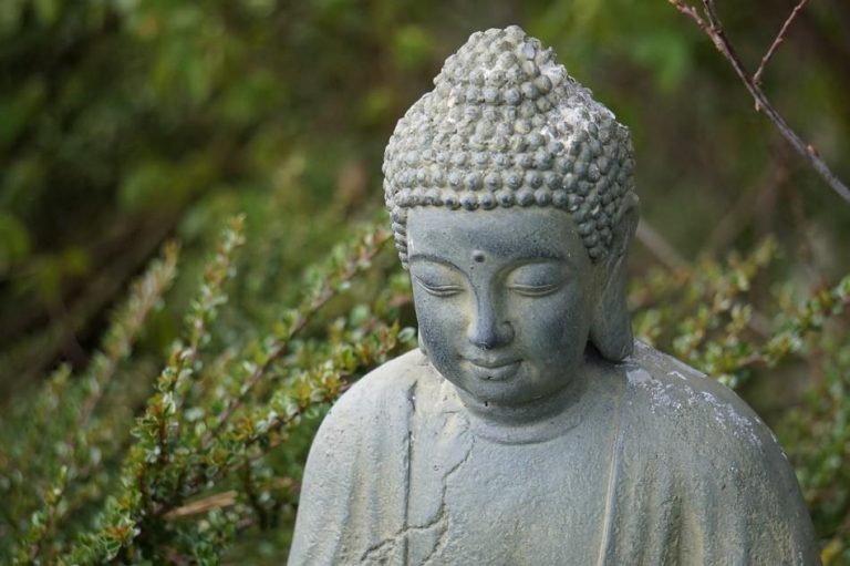 The Buddha school believes that anger, negative feelings, and words produce karma, a black substance.