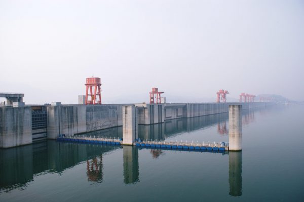 The Three Gorges Dam forced the relocation of 1.2 million people and the destruction of many ancient sites. (Image: Hugh Llewelyn via Flickr CC BY-SA 2.0)
