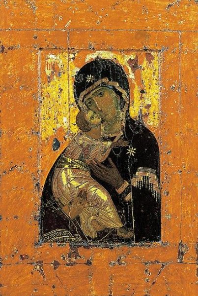 The holy icons that were put into the bee boxes also had their own vibrational frequency. (Image: wikimedia / CC0 1.0)