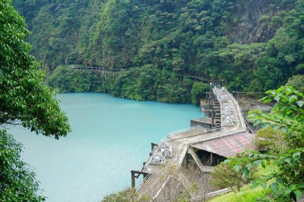 The Wujie Dam (武界壩) in Taiwan's Nantou County. (Image: Onetrip.pixnet.net)