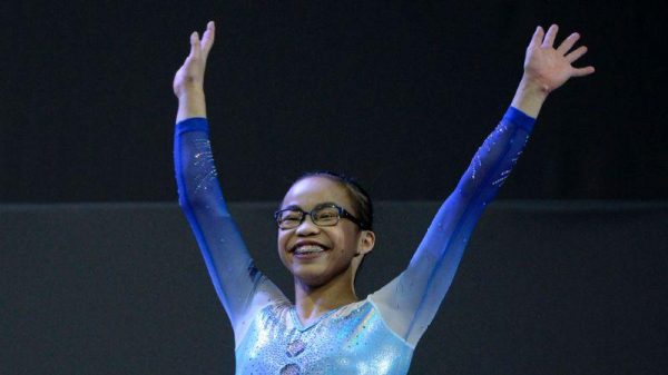 At the Gymnastics World Championships in Montreal, Canada in October 2017, Hurd won the World all-around individual championship at the age of 16, which is her first world championship. (Image: Metiza Magazine)