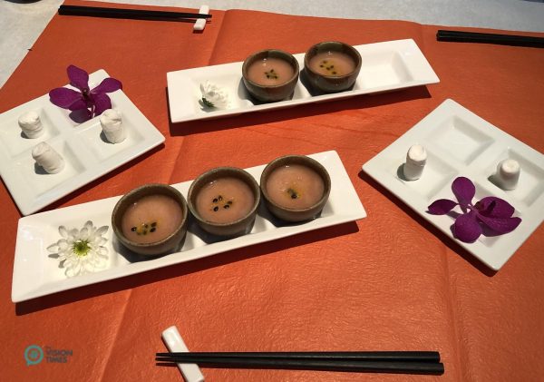 The food in Shi Yang Shan Fang is pleasing to both the eye and palate. (Image: Julia Fu / Vision Times)