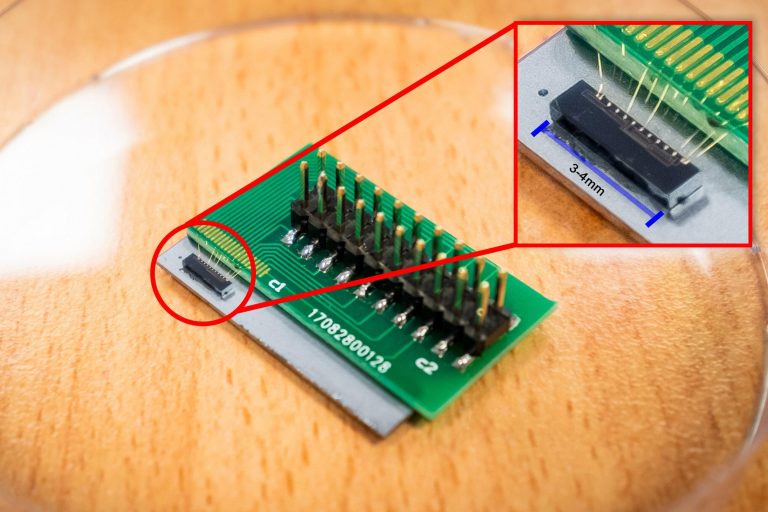 Quantum computing chip.