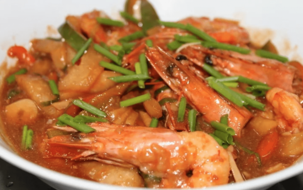 Sweet and Sour Prawns (Image: Vision Times)